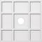 Ekena Millwork Rubik Architectural Grade PVC Contemporary Ceiling Medallion, 20"OD x 3"ID x 7"C x 1"P CMP20RK-03000 - alternate 1
